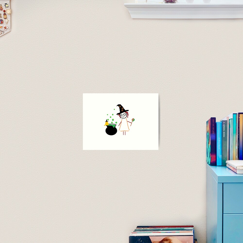 Jenny Halloween Art Print