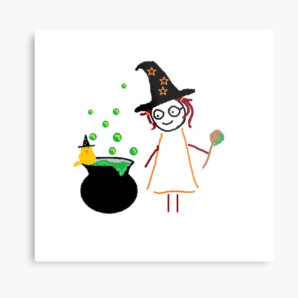 Jenny Halloween Metal Print