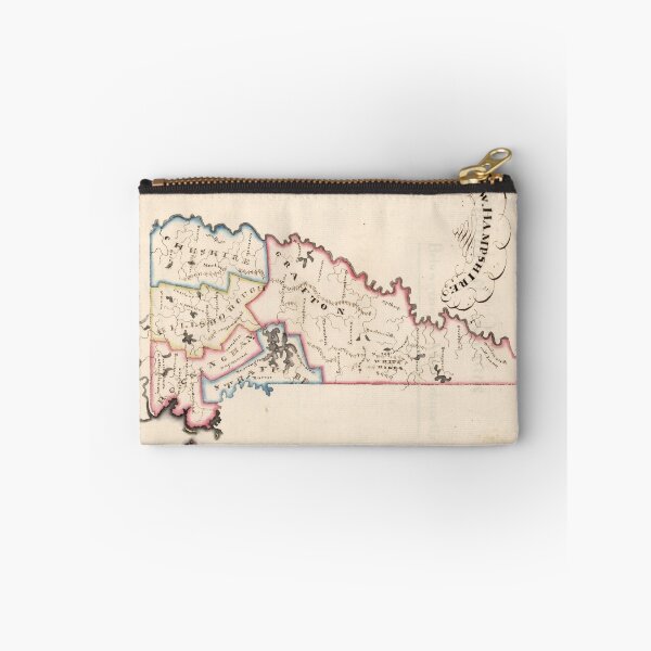 Item preview, Vintage Map of New Hampshire (1819) designed and sold by BravuraMedia.