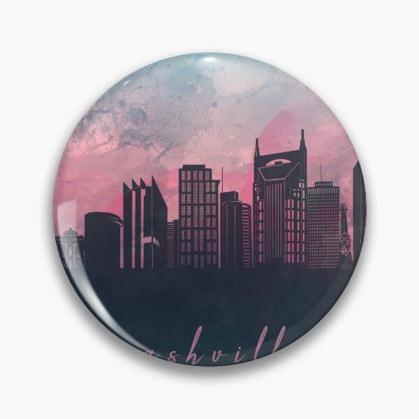 Item preview, nashville skylne designed and sold by BekimART2.