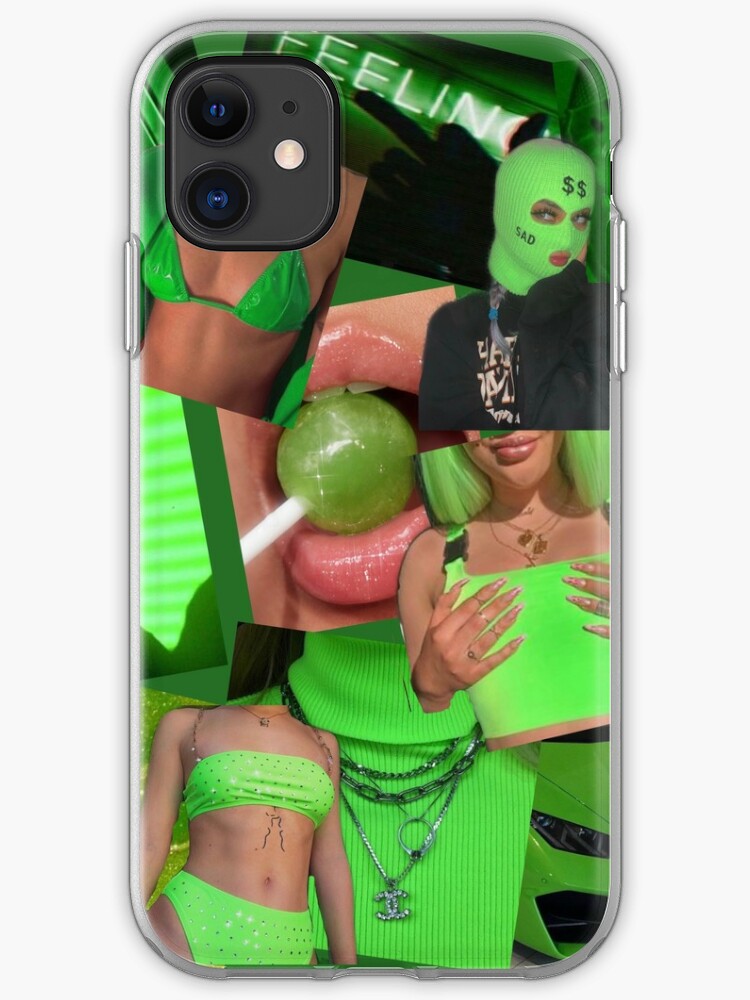 Lime Green Aesthetic Edit Iphone Case Cover By Kyra14 Redbubble