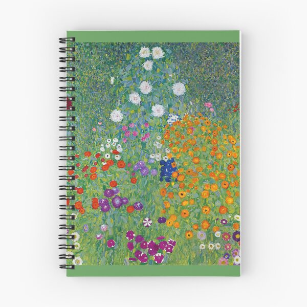 Artikelvorschau, Gustav Klimt - Bauerngarten oder Blumengarten - Schöne Blumenlandschaft entworfen und verkauft von NewNomads.