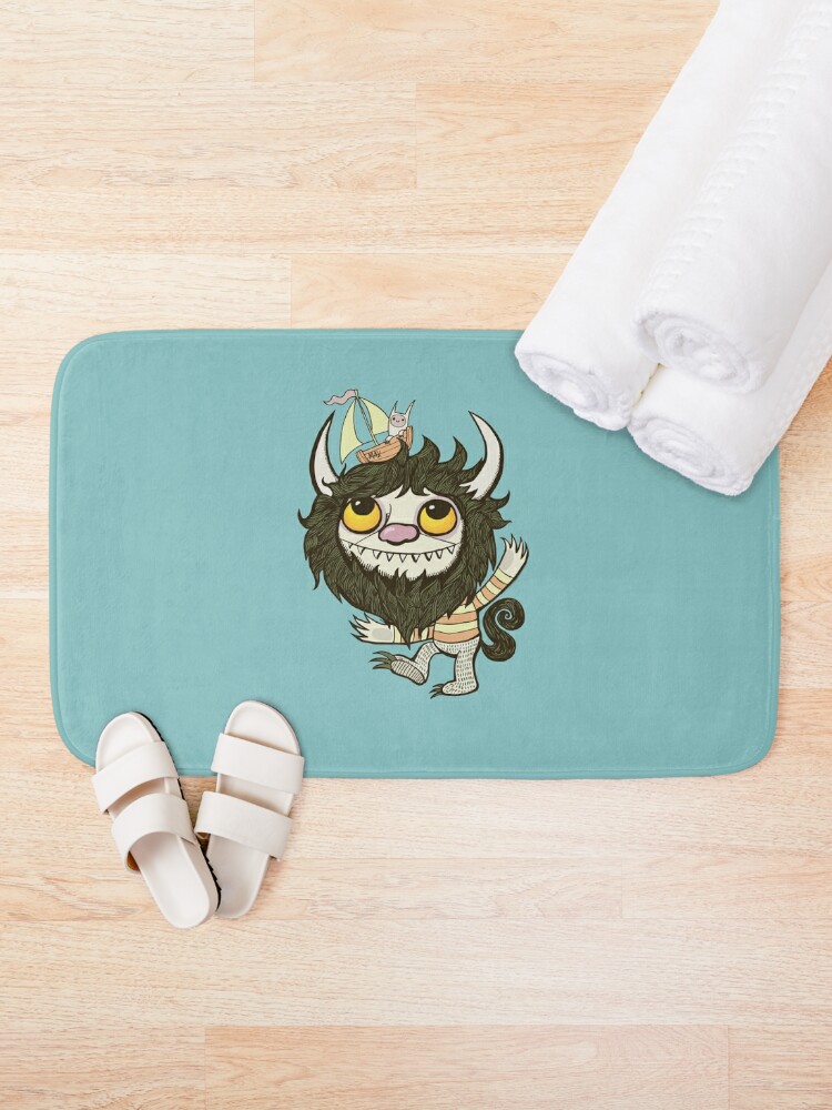 Alternate view of An Ode To Wild Things Bath Mat