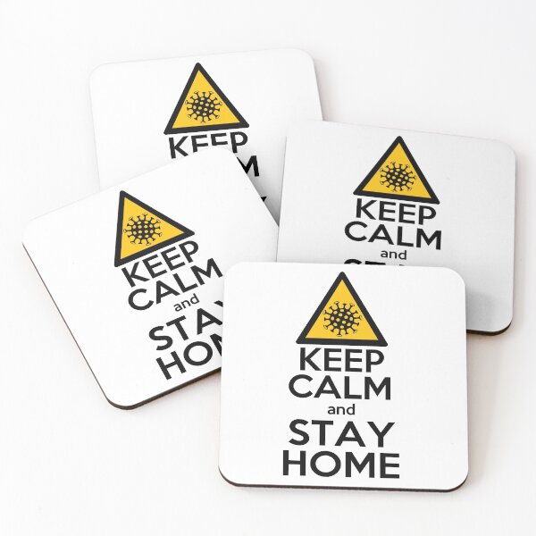 Item preview, Keep calm and stay home designed and sold by Smurnov.