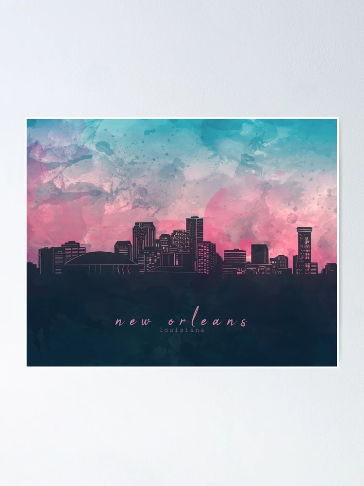 Grunge Skyline Art: Canvas Prints, Frames & Posters