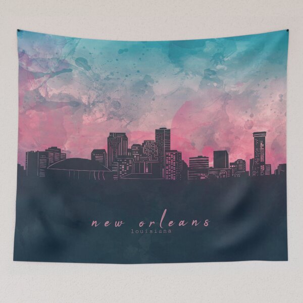 Item preview, new orleans skyline designed and sold by BekimART2.