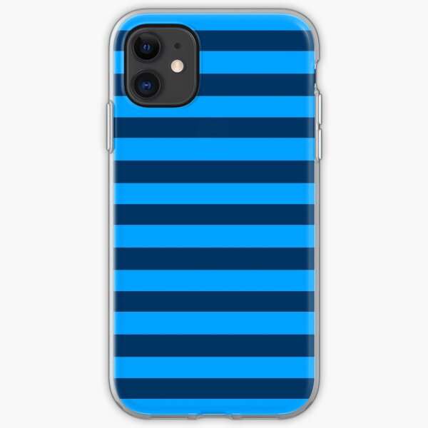 Duet Stripe - Blue iPhone Soft Case