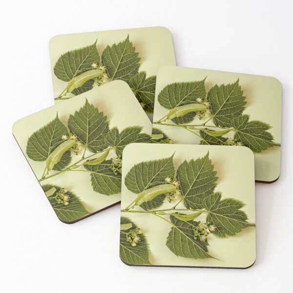 Item preview, Basswood Leaves And Flowers designed and sold by Sandra Foster.