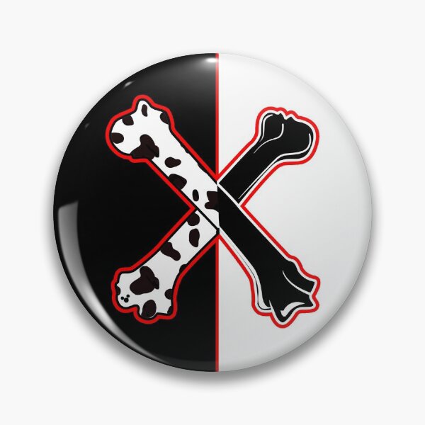Item preview, Dalmatian Cross Bones Icon designed and sold by purplehairdani.