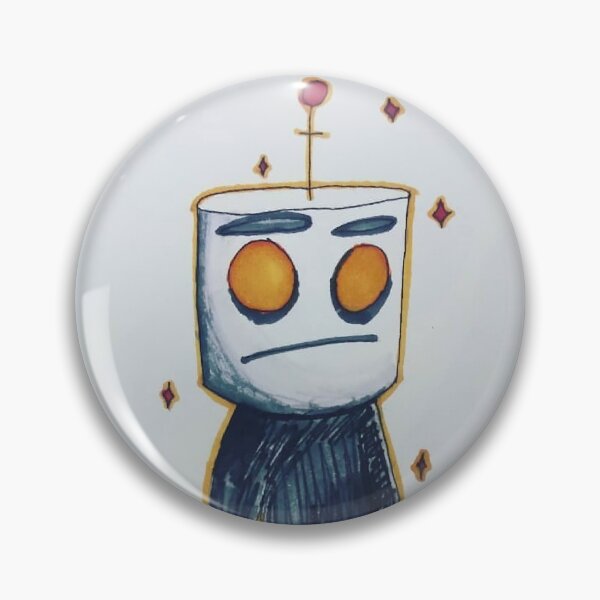Item preview, Inktober robot designed and sold by ebawest.