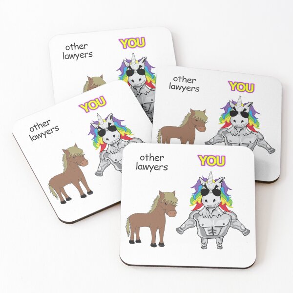 Item preview, Lawyer Unicorn designed and sold by linume.