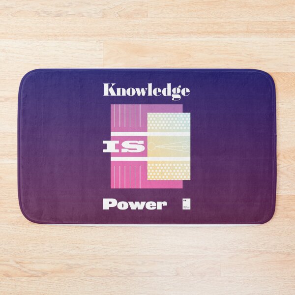 Item preview, Knowledge is power designed and sold by quotesonposters.