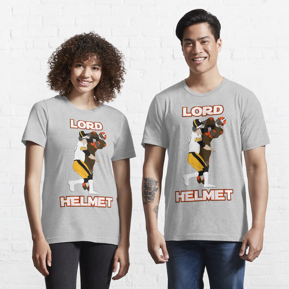 Myles garrett helmet t shirt clearance