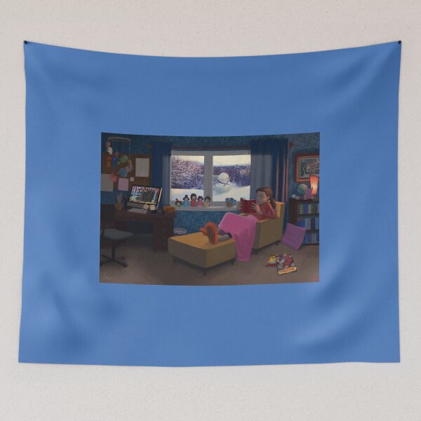 Item preview, Home On Her Winter Holidays designed and sold by 3WishStudios.