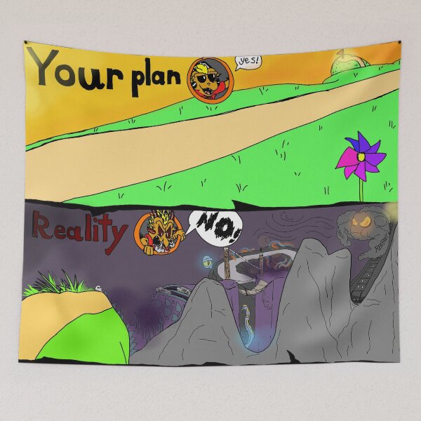 Item preview, Your Plan and Reality designed and sold by T-Draguuno.
