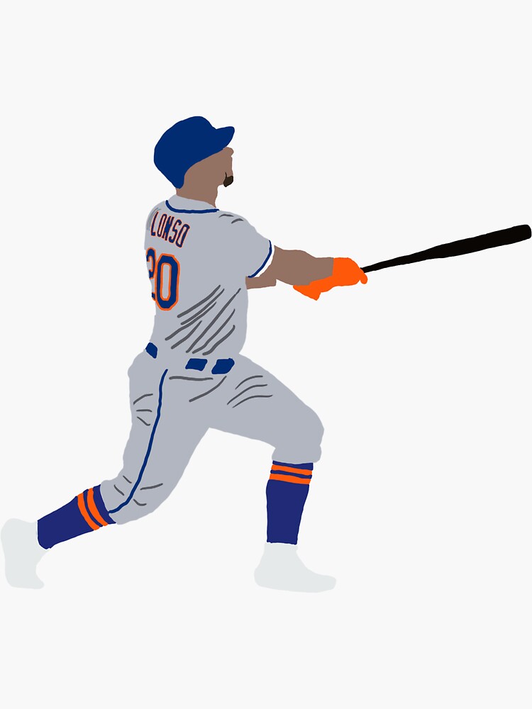 New York Mets: Pete Alonso 2023 - Officially Licensed MLB Removable  Adhesive Decal - Life-Size Athlete +2 Decals (48W … in 2023