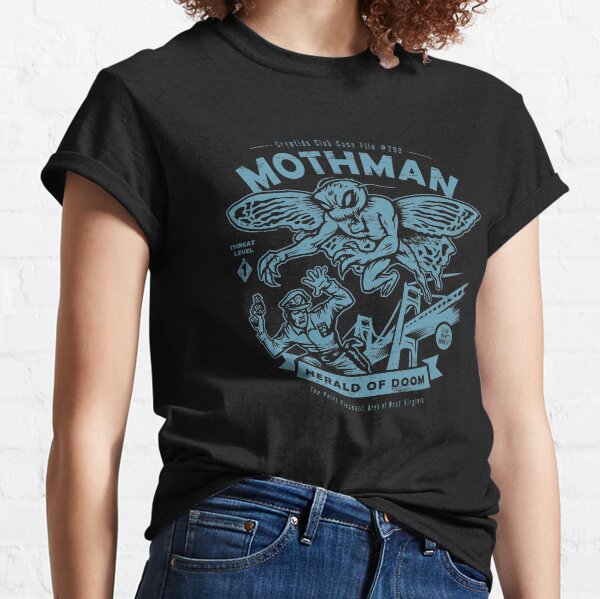 Mothman - Cryptids Club Case file #299 Classic T-Shirt