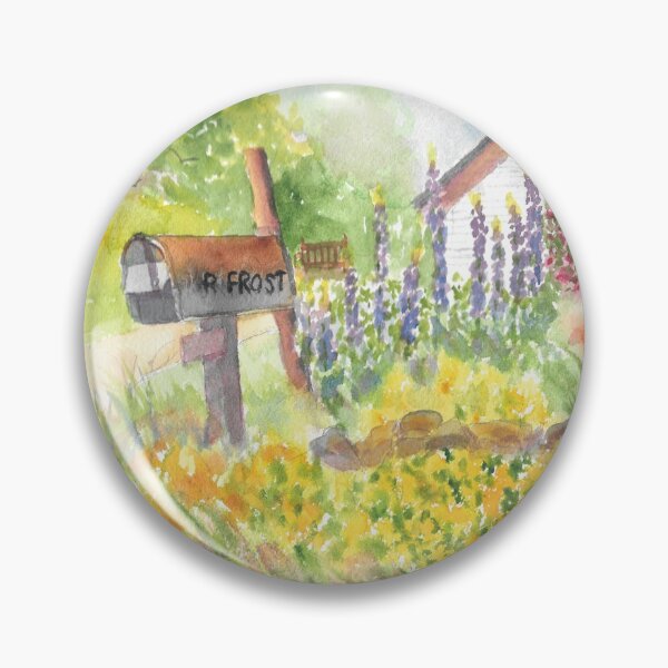 Item preview, Robert Frost Homestead con June Lupins designed and sold by Roseann Meserve.