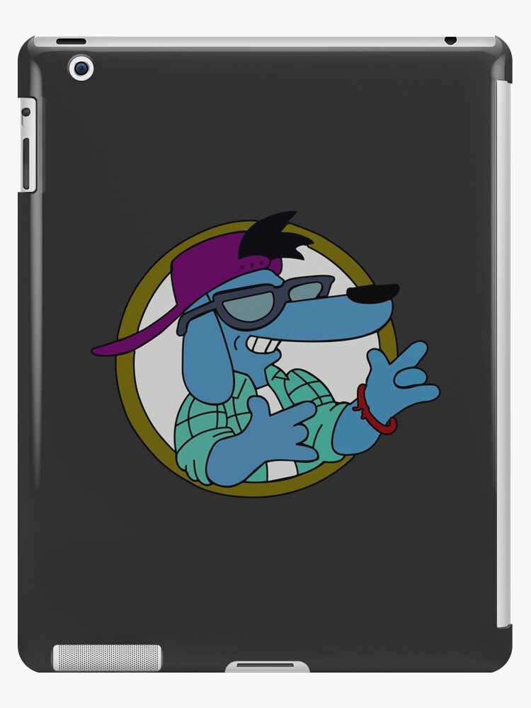 Retro Poochie The Dog Ipad Case Skin By Flyasakite Redbubble