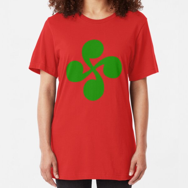 euskara croix basque Slim Fit T-Shirt