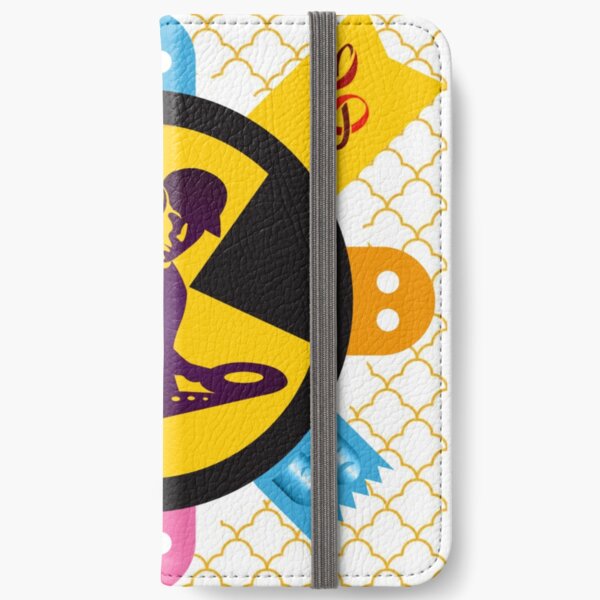 DJ music art design for redbubble iPhone Wallet