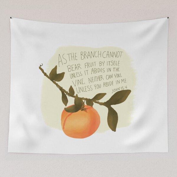 Item preview, John 15:4 designed and sold by Laura Lee Cochran.