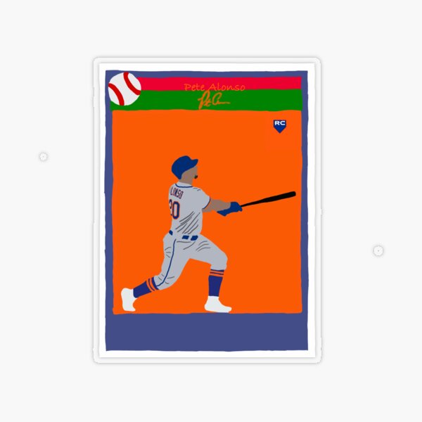 Pete Alonso Jersey  Sticker for Sale by athleteart20