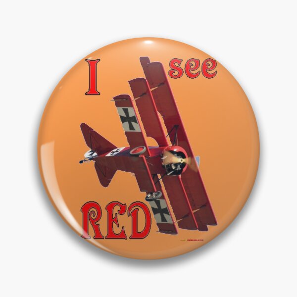 Item preview, I See Red- Fokker Triplane Red Baron Design designed and sold by muz2142.