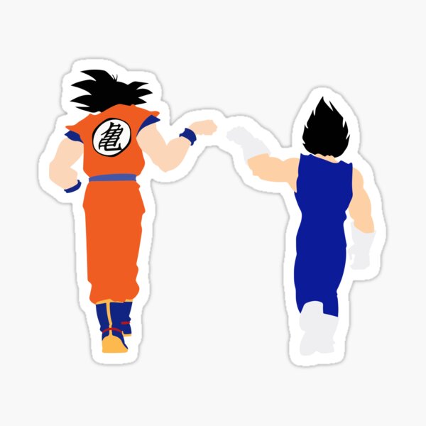 Goku and Vegeta - DBZ Sticker