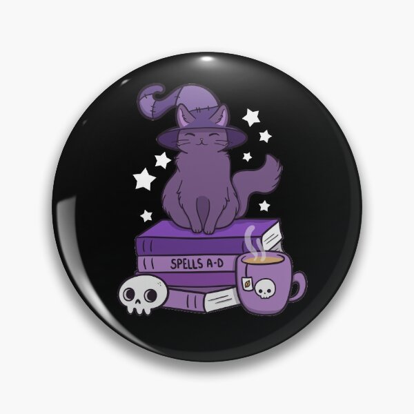 Feline Familiar 02 // Black Pin