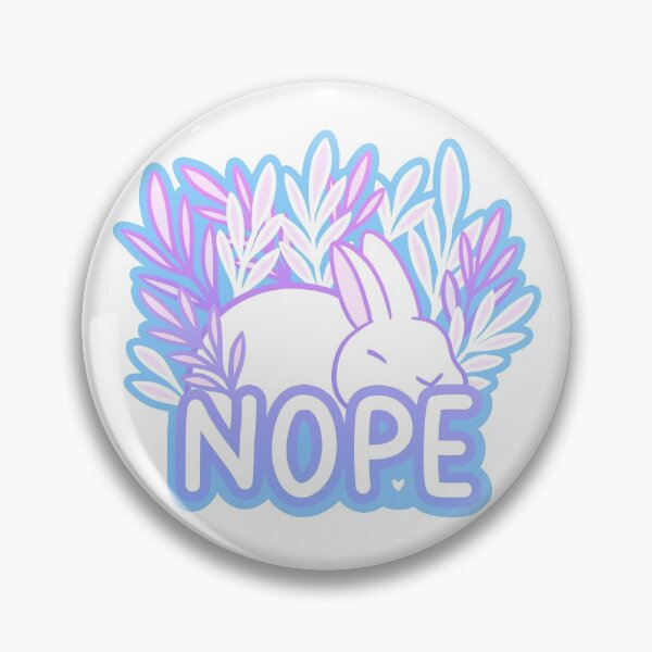 Nope // Tired Bunny | Nikury Pin