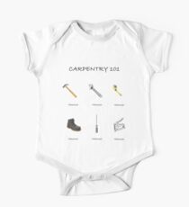 Carpentry 101 Kurzärmeliger Einteiler