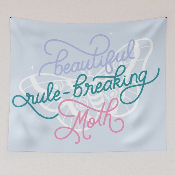 Item preview, Beautiful Rule-Breaking Moth designed and sold by Loverly123.