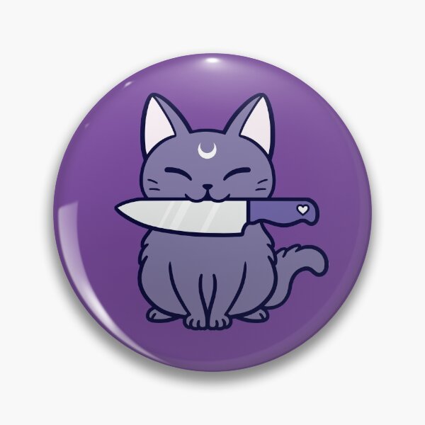 Black Knife Kitten 02 | Nikury Pin