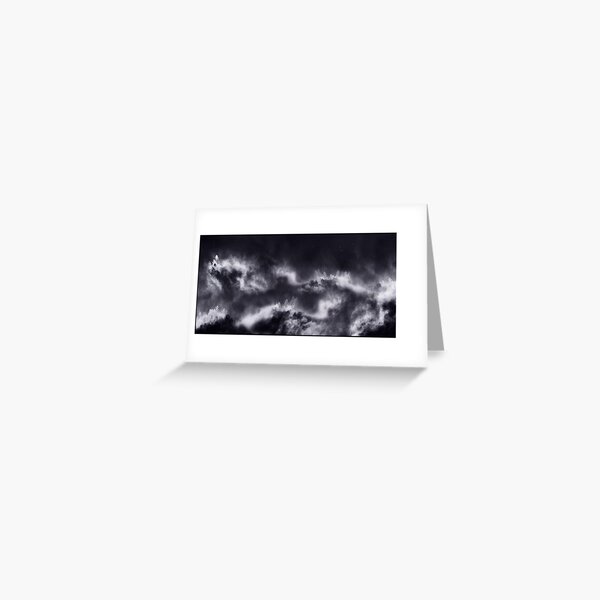 Falling Indigo Greeting Card