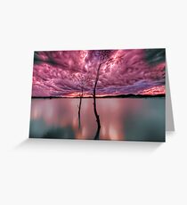 Romeo and Juliet are together in eternity Greeting Card