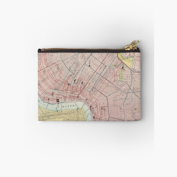 Item preview, Vintage Map of New Orleans Louisiana (1897) designed and sold by BravuraMedia.