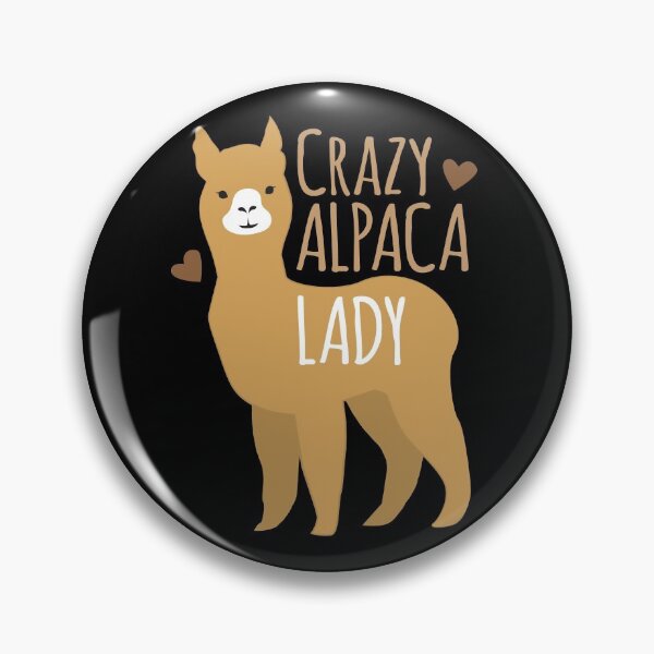 Item preview, Crazy Alpaca Lady designed and sold by jazzydevil.