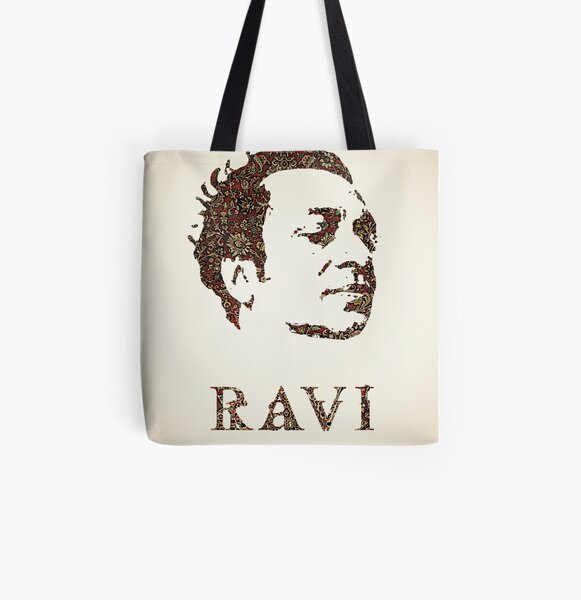 Icons Ravi Shankar Tote Bag By Ponton Redbubble