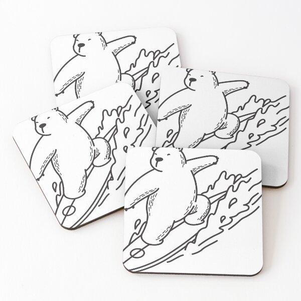 Item preview, Bears surf too designed and sold by southernaloha.