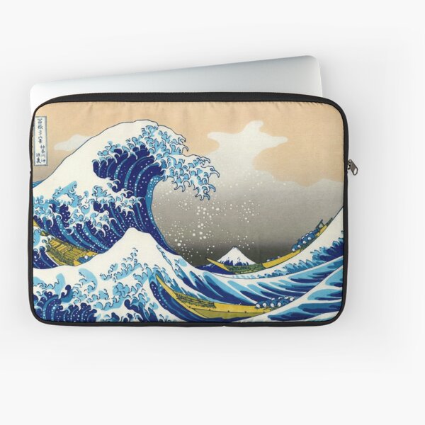 Katsushika Hokusai - The Great Wave of Kanagawa Laptop Sleeve