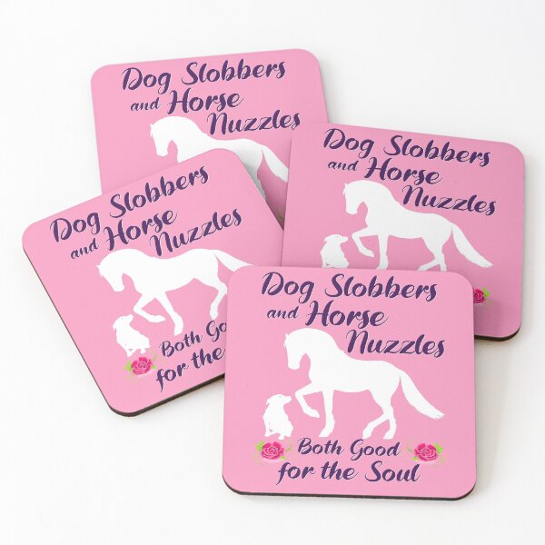 Item preview, Dog Slobbers and Horse Nuzzles Both Good for the Soul 2 designed and sold by No1Equestrian.