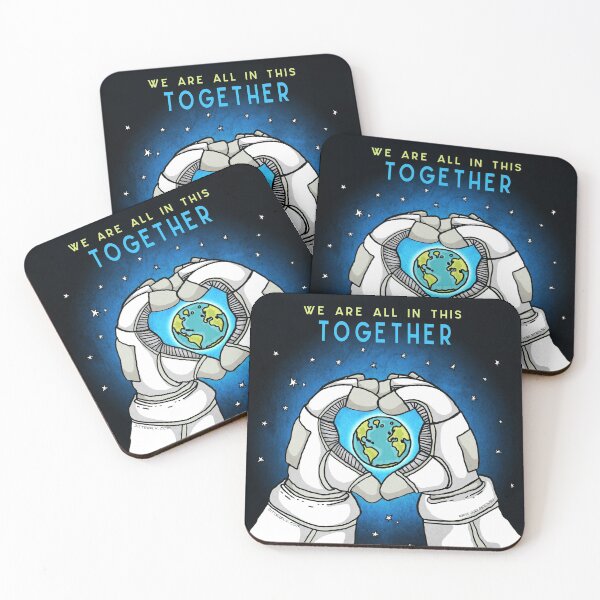 Item preview, We Are All In This Together - Earth Astronaut designed and sold by jitterfly.