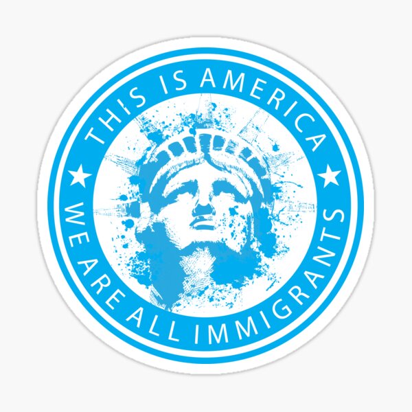 Item preview, This is America- We are all immigrants designed and sold by ArtofDissent.
