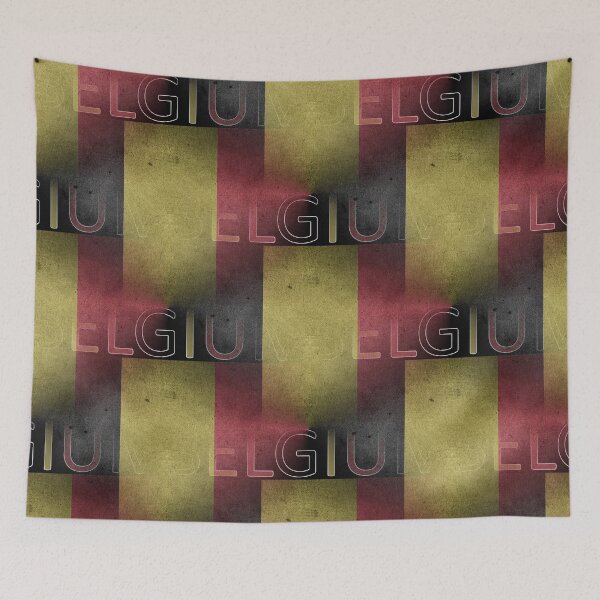 Item preview, Belgium Flag - Art design designed and sold by AndiHK.