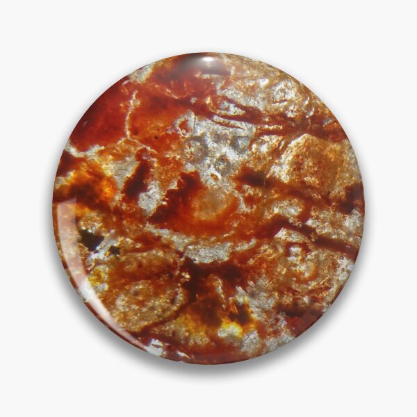 Item preview, Petrographic thin section of an iron rich laterite soil. designed and sold by Zosimus.