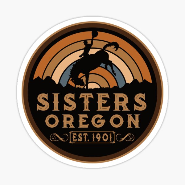 Item preview, Sisters, Oregon Retro Wild West Cowboy designed and sold by NoBonesLife.