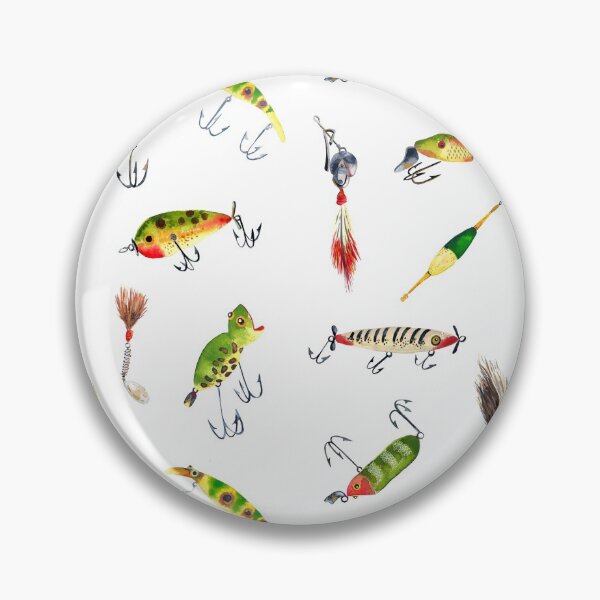Item preview, Vintage Fishing Lures designed and sold by LIMEZINNIASDES.