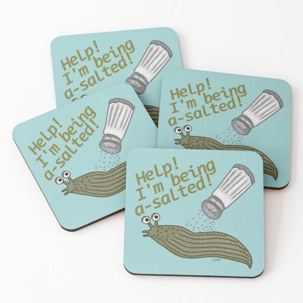 Item preview, A Salted Slug Pun Funny designed and sold by emkayhess.