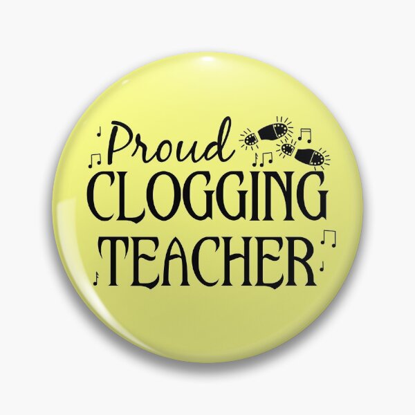 Item preview, Proud Clogging Teacher in Black for Dancers designed and sold by emkayhess.